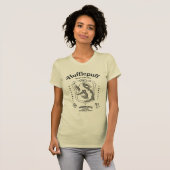 ハッフルパフ™ 勤勉さ 忍耐力 忠誠心 エンブレム Tシャツ (正面フル)
