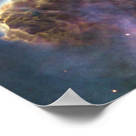 ハッブルが「ミスティックマウンテン」の景色を捉える ポスター (角)