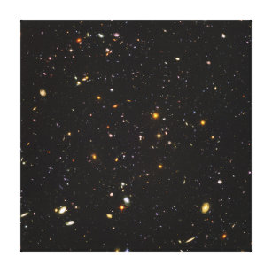 ハッブルのウルトラ深いフィールドビュー(10,000銀河系) キャンバスプリント