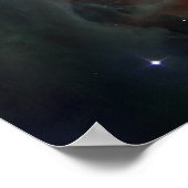 ハッブルのオリオン星雲の最前線 ポスター (角)