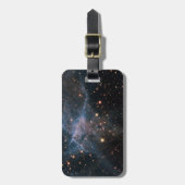ハッブルの「神秘的な山」の-深宇宙 ラゲッジタグ (正面縦)