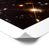 ハッブルフロンティアフィールド ポスター (角)