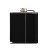 ハッブル宇宙望遠鏡の地球軌道NASAの写真 フラスク (裏面)