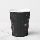 ハッブル宇宙望遠鏡ブルズアイ銀河系 紙コップ (左)