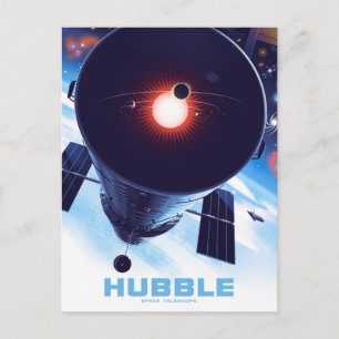 ハッブル宇宙望遠鏡ポスター。 ポストカード