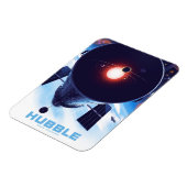 ハッブル宇宙望遠鏡ポスター。 マグネット (左側)