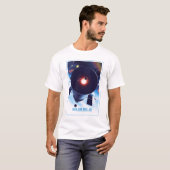 ハッブル宇宙望遠鏡ポスター。 Tシャツ (正面フル)