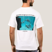 ハッブル宇宙望遠鏡ロボティック修理代表団 Tシャツ (裏面)