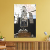 ハッブル宇宙望遠鏡宇宙シャトルアトラント キャンバスプリント (インサイチュ (リビング))