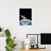 ハッブル宇宙望遠鏡小型宇宙ポスター/プリント ポスター (ホームオフィス)