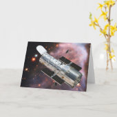 ハッブル宇宙望遠鏡 カード (黄色い花)