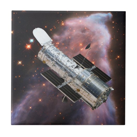 ハッブル宇宙望遠鏡 タイル (正面)