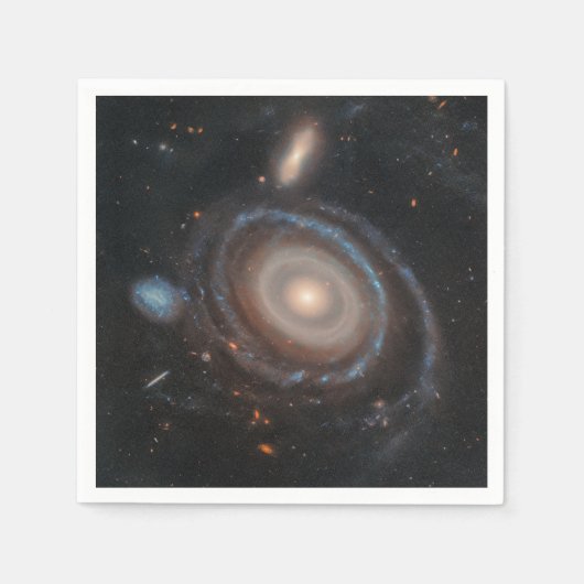 ハッブル宇宙望遠鏡 バルジー銀河 スタンダードカクテルナプキン (正面)