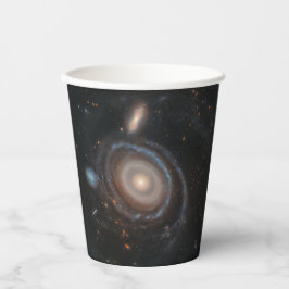 ハッブル宇宙望遠鏡 ブルズアイ銀河 紙コップ