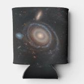 ハッブル宇宙望遠鏡 ブルズアイ銀河 缶クーラー (裏面)