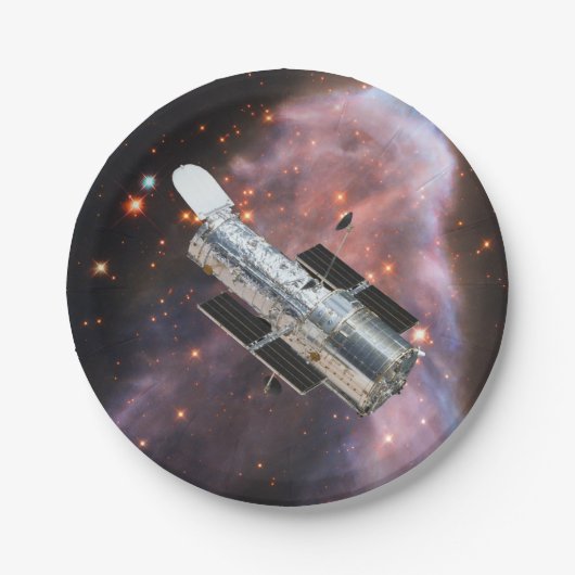 ハッブル宇宙望遠鏡 ペーパープレート (正面)