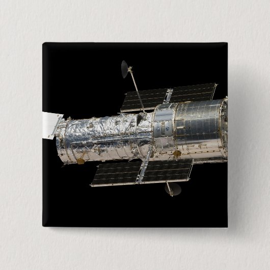 ハッブル宇宙望遠鏡 缶バッジ (正面)