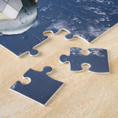 ハッブル宇宙望遠鏡-芸術的なレンダリング ジグソーパズル (側面)