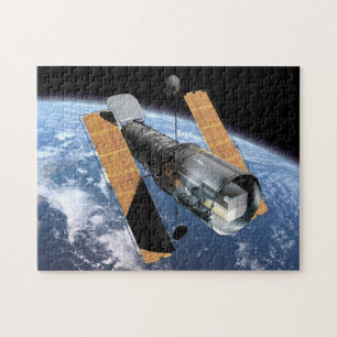 ハッブル宇宙望遠鏡-芸術的なレンダリング ジグソーパズル
