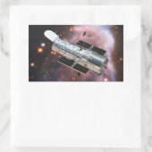 ハッブル宇宙望遠鏡 長方形シール (バッグ)