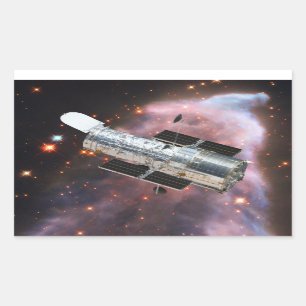 ハッブル宇宙望遠鏡 長方形シール