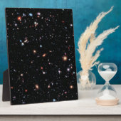 ハッブル極限深い場 フォトプラーク (側面)