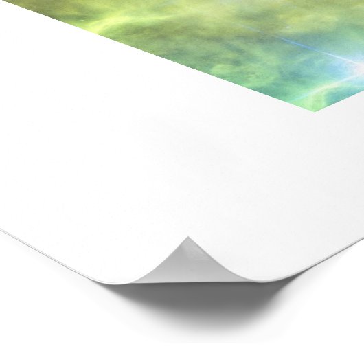 ハッブル湖 ポスター (角)