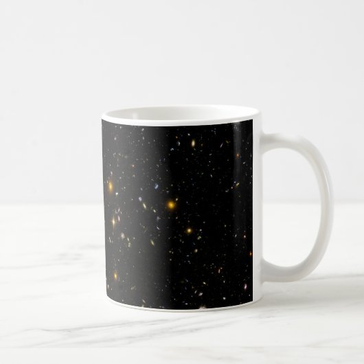 ハッブル超深い分野のイメージの星座Fornax コーヒーマグカップ (右)