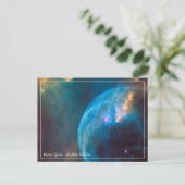 ハッブル・バブル星雲 / 宇宙 ポストカード (スタンド正面)