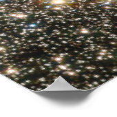 ハッブルM13核像 ポスター (角)