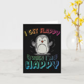 ハップの時にペンギンを刺激する自閉症 カード (黄色い花)