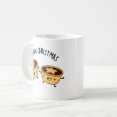ハップパイクリスマスパイおもしろいプン コーヒーマグカップ (正面左)