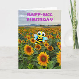 ハップビー 誕生日 カード