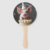 ハップピグ誕生日 ハンドファン (裏面)