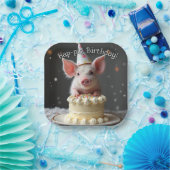 ハップピグ誕生日 ペーパープレート (パーティー)