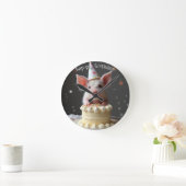 ハップピグ誕生日 ラウンド壁時計 (ホーム)