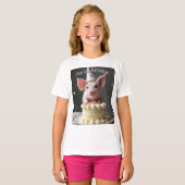 ハップピグ誕生日 Tシャツ (正面フル)