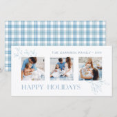 ハッミニマルプホリデーズボタニカル3 – 写真 サンキューカード (正面/裏面)