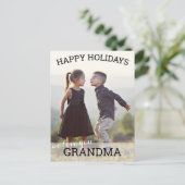 ハッミニマルプホリデー写真 ポストカード (スタンド正面)