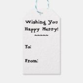 ハッメリーイ！ギフトタグ. ギフトタグ (裏面)