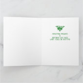 ハッメリーピー誕生日カップケーキキャンドルカード カード (内部)