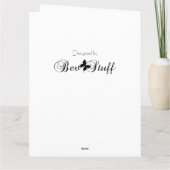 ハッメリーピー誕生日カップケーキキャンドルカード カード (裏面)