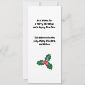 ハッメリーピー雪だるま (裏面)