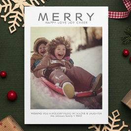 ハッメリープラブジョイ応援ミニマモダンリスト写真 シーズンカード