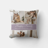 ハッモダンカスタマイズピー家族コラージュ クッション (正面)