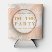 ハッモダンピー50番目の誕生日クーラーボックス 缶クーラー (正面)