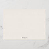 ハッモダンプエレガントホリデー2写真 箔シーズンカード (裏面)