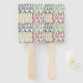 ハッモダンプクワンザ ハンドファン (正面&裏面)