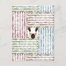 ハッモダンプクワンザ ポストカード