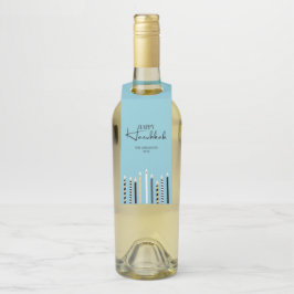 ハッモダンプハヌッカロウソクボトルハンガーラベル ボトルネックタグ